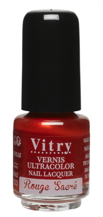Vitry Vernis à ongles Rouge sacré N° 103 4 ml - Pharmacie Agnès Praden à Alès