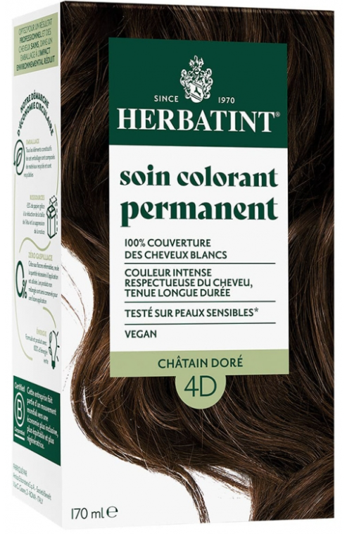 HERBATINT 4D CHATAIN DORE - Pharmacie Agnès Praden à Alès
