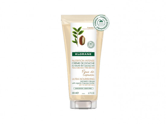 Klorane Nutrition Intense Crème de Douche Beurre de Cupuaçu Bio - 200ml - Pharmacie Agnès Praden à Alès