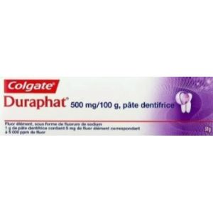 Colgate Dentifrice Duraphat 500mg/100g 51g - Pharmacie Agnès Praden à Alès