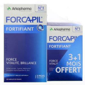 Arkopharma Forcapil Fortifiant Cheveux et Ongles x180+60 - Pharmacie Agnès Praden à Alès