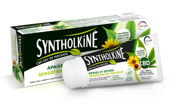 SYNTHOLKINE GEL CBD - Pharmacie Agnès Praden à Alès