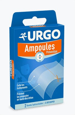 Urgo Ampoules prévention 2 bandes à découper - Pharmacie Agnès Praden à Alès