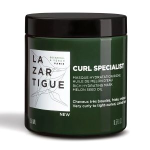 Lazartigue Curl Specialist Masque Hydratation Riche Cheveux Très Bouclés, Frisés, Crépus 250ml - Pharmacie Agnès Praden à Alès