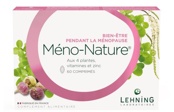 Lehning Méno Nature 60 comprimés - Pharmacie Agnès Praden à Alès