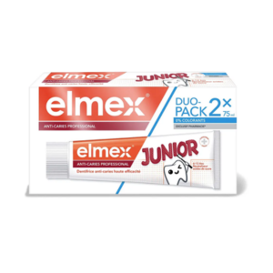 Elmex Dentifrice Anti-Caries Professional Junior lot de 2