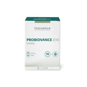 Ysonut Inovance Probiovance Flore Intestinale D10 30 Gélules - Pharmacie Agnès Praden à Alès