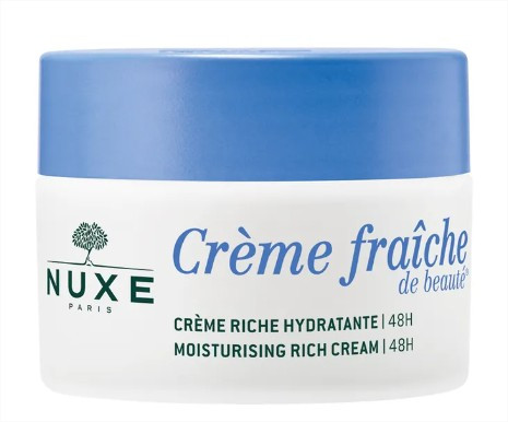 Nuxe Crème Fraiche de Beauté Crème Riche Peaux Sèches à très Sèches 50ml - Pharmacie Agnès Praden à Alès