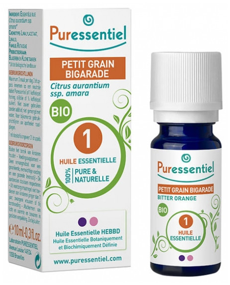 Puressentiel Huile Essentielle Petit Grain Bigarade Bio 10 ml - Pharmacie Agnès Praden à Alès
