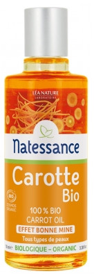 Natessance Huile de Carotte Bio 100 ml - Pharmacie Agnès Praden à Alès