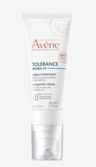 Avene Tolerance Hydra-10 Crème Hydratante 40ml - Pharmacie Agnès Praden à Alès