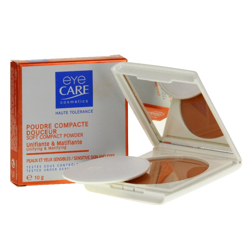Eye Care poudre compacte 07 beige doré 10g - Pharmacie Agnès Praden à Alès