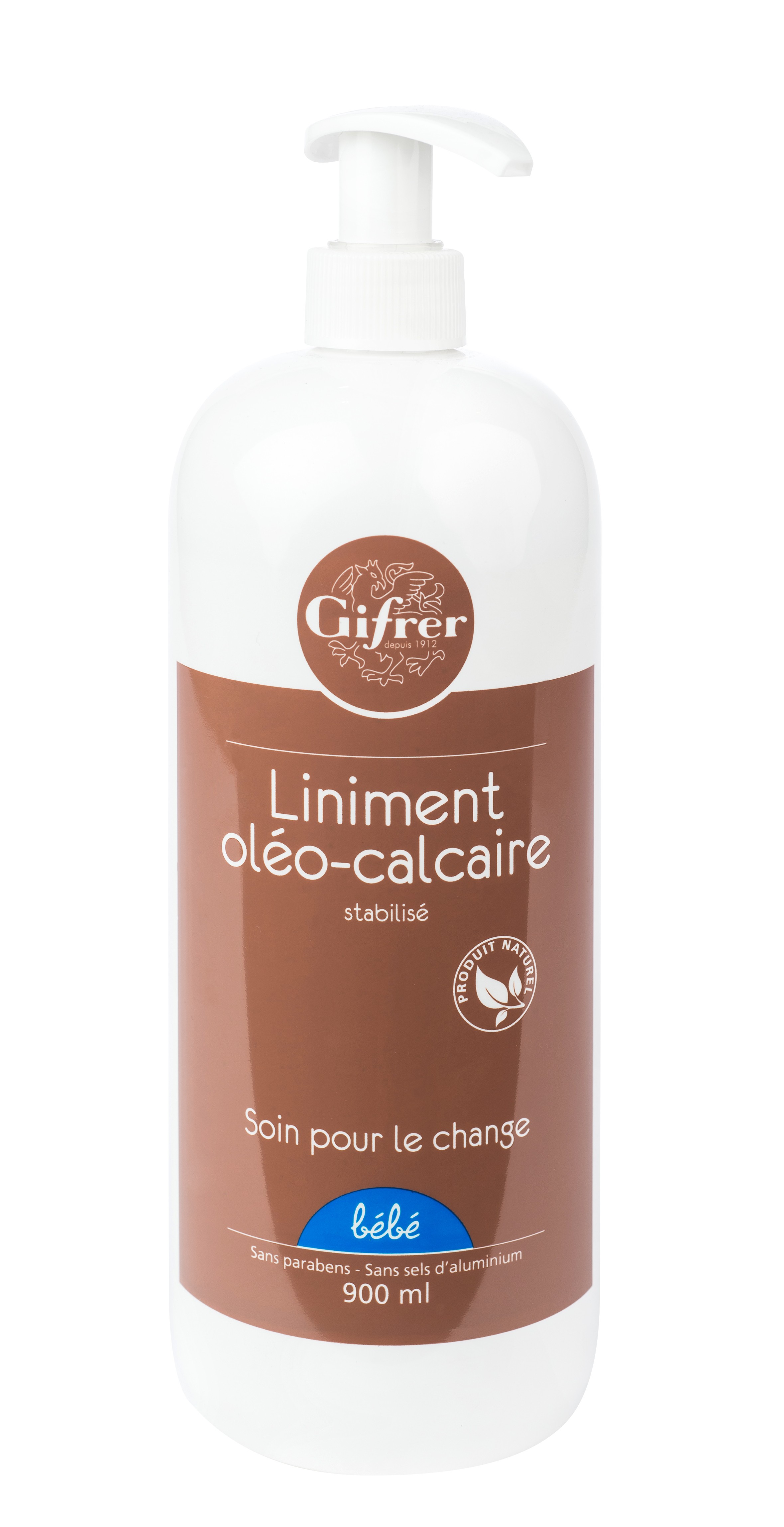 Gifrer Liniment Oléo-calcaire 900 ml - Pharmacie Agnès Praden à Alès