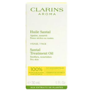Clarins Huile Santal Peau Sèche ou Rosée 30ml - Pharmacie Agnès Praden à Alès