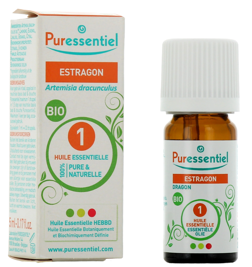 Puressentiel Huile essentielle Estragon bio 5 ml - Pharmacie Agnès Praden à Alès