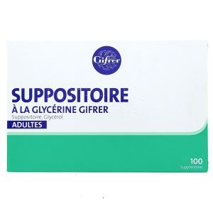 Gifrer Suppositoire à La Glycérine x100   - Pharmacie Agnès Praden à Alès