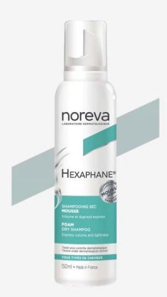 Noreva Hexaphane Shampooing sec mousse 150 ml - Pharmacie Agnès Praden à Alès