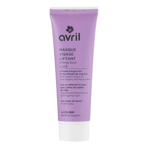 Avril Masque Visage Liftant à l'Huile d'Argan et Eau Florale de Rose Bio 50 ml - Pharmacie Agnès Praden à Alès