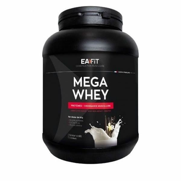 Eafit Megawhey Whey 750 g - Pharmacie Agnès Praden à Alès