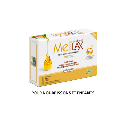 Aboca Melilax pédiatric 6 microlavements - Pharmacie Agnès Praden à Alès