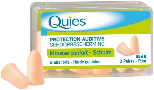 Quies protection auditive chair 3 paires - Pharmacie Agnès Praden à Alès