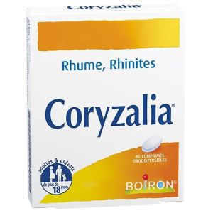 Boiron Coryzalia 40 Comprimés Dispersibles  - Pharmacie Agnès Praden à Alès
