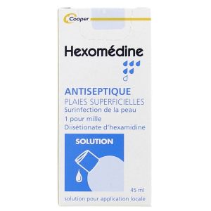 Hexomedine Solution Externe 45ml - Pharmacie Agnès Praden à Alès