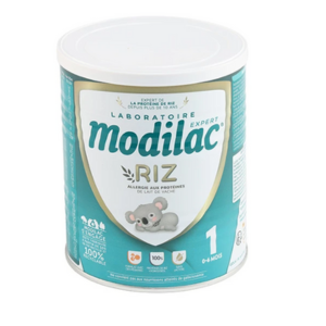 Modilac Expert Riz 1 Lait 0 - 6 mois 400g - Pharmacie Agnès Praden à Alès