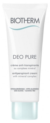 Biotherm Déo Pure Anti-Transpirante Crème 75 ml - Pharmacie Agnès Praden à Alès