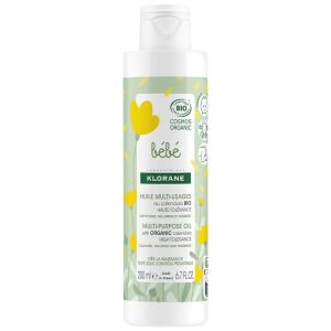 Klorane Bébé Huile Multi-Usages Calendula Bio 200ml - Pharmacie Agnès Praden à Alès