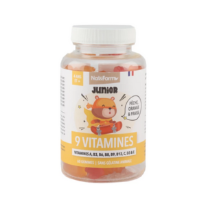 Nat & Form Junior 9 vitamines 60 gummies - Pharmacie Agnès Praden à Alès
