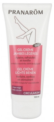 Pranarôm Circularom Gel Crème Jambes Légères Bio 100 ml - Pharmacie Agnès Praden à Alès
