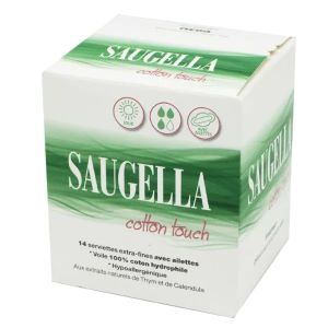 Saugella Extra-Fines Jour 14 Serviettes - Pharmacie Agnès Praden à Alès