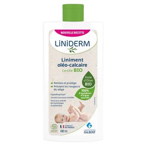Liniderm Liniment Oléo-Calcaire Bio 480 ml - Pharmacie Agnès Praden à Alès