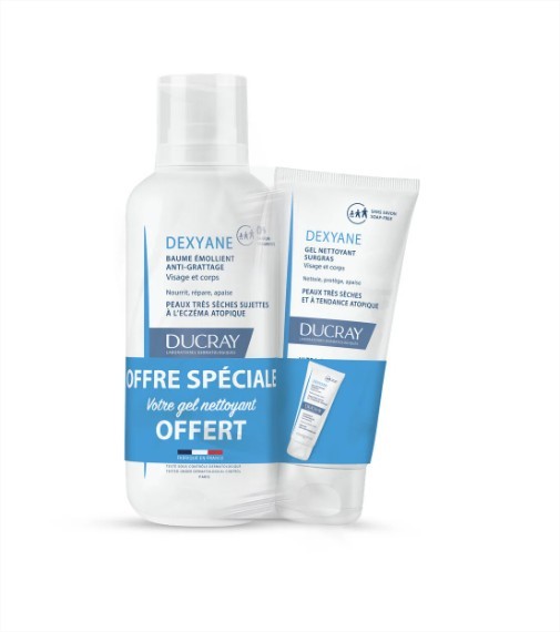 Ducray Dexyane Baume 400ml+Gel Nettoyant Offert - Pharmacie Agnès Praden à Alès