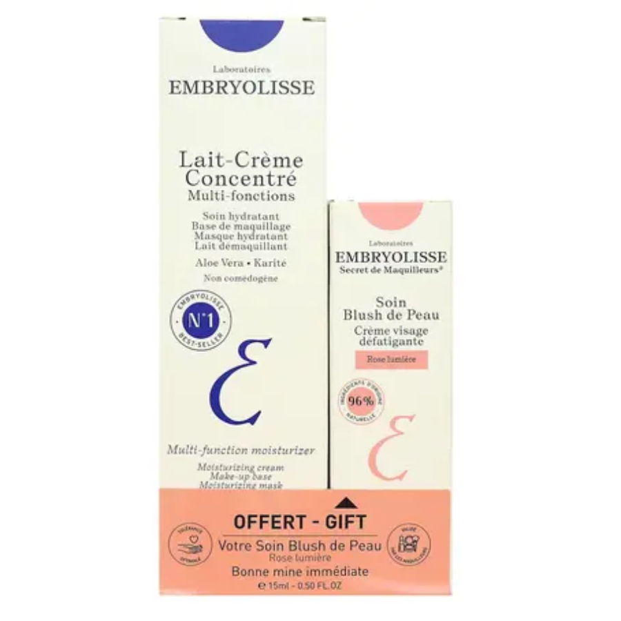 Embryolisse Lait Crème Concentré 75ml + Soin Blush De Peau 15ml Offert  - Pharmacie Agnès Praden à Alès