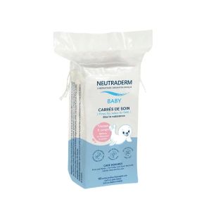Neutraderm Neutraderm Baby Carrés de Soin x100 - Pharmacie Agnès Praden à Alès