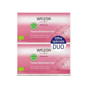 	 Weleda Maternité Tisane Allaitement Fruits Rouges Bio Lot de 2 x 20 Sachets - Pharmacie Agnès Praden à Alès