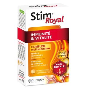 Nutreov Stim Royal Immunité & Vitalité 60 Comprimés - Pharmacie Agnès Praden à Alès