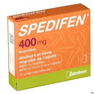 Zambon Spedifen 400 mg 12 Comprimés Pelliculés - Pharmacie Agnès Praden à Alès