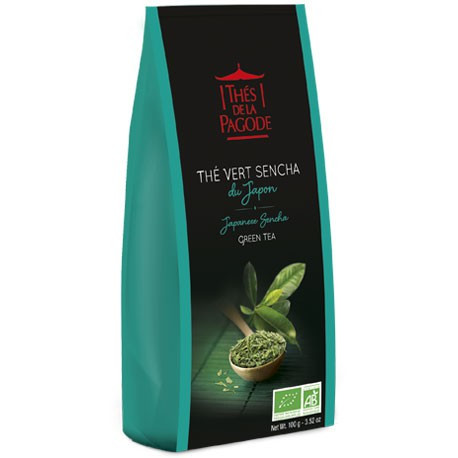 Thés de la Pagode Thé Vert du Sencha du Japon 100g - Pharmacie Agnès Praden à Alès