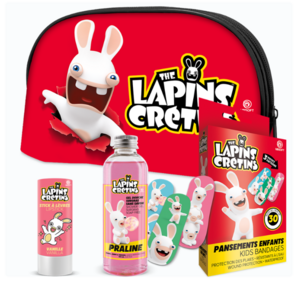 Ageti Trousse de Toilette - Lapins Crétins - Pharmacie Agnès Praden à Alès