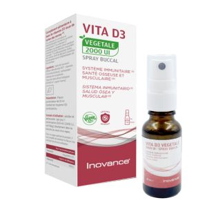 Ysonut Inovance Spray Vita D3 Végétale Vegan UI-2000 20 ml - Pharmacie Agnès Praden à Alès