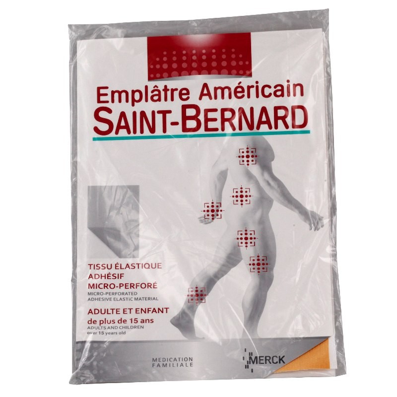 Saint Bernard emplâtre grand modèle - Pharmacie Agnès Praden à Alès