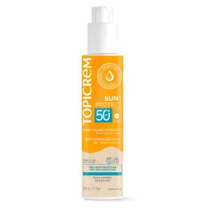 Topicrem Sun Protect Spray Solaire Hydratant SPF50+ 150ml - Pharmacie Agnès Praden à Alès