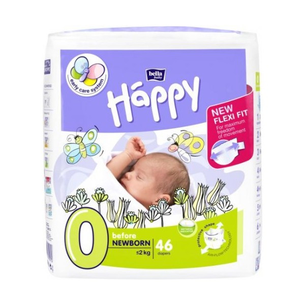 Happy Couche T0 x 46 -2Kg - Pharmacie Agnès Praden à Alès