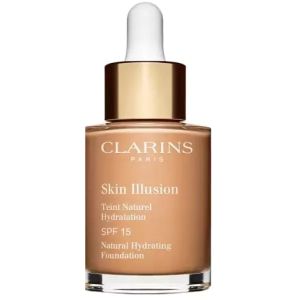 Clarins Fond de Teint SPF 15 Skin Illusion 110 Honey 30ml - Pharmacie Agnès Praden à Alès
