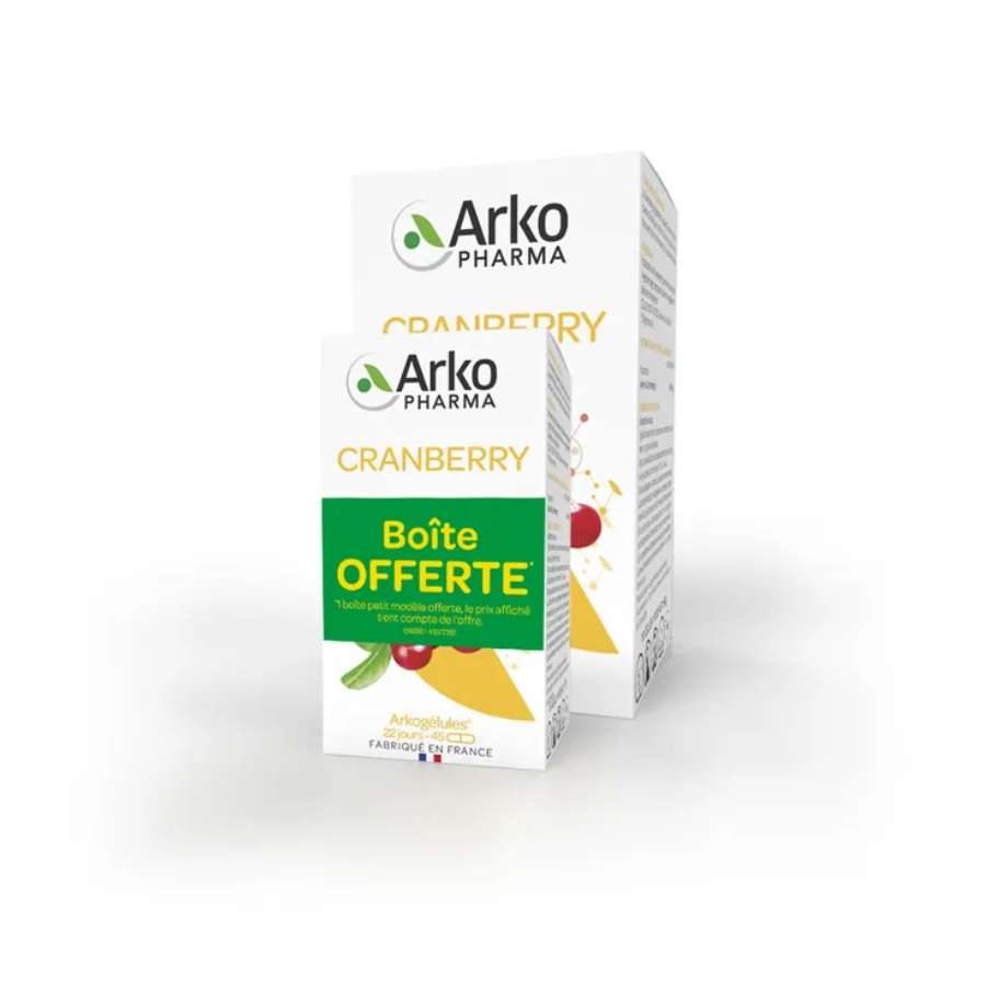 Arkopharma Arkogélules Cranberryne 150 gélules + 45 Gélules Offertes  - Pharmacie Agnès Praden à Alès