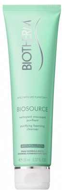 Biotherm Biosource Nettoyant Moussant Purifiant 150 ml - Pharmacie Agnès Praden à Alès