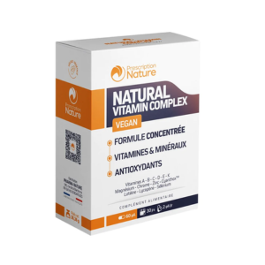 Prescription Nature Natural Vitamin Complex 60 gélules - Pharmacie Agnès Praden à Alès